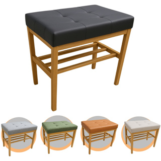 Banco Sapateira Madeira 50cm Prateleira Mini Aparador Estofado Capitone Organizadora 4 Pares em Oferta na Shopee