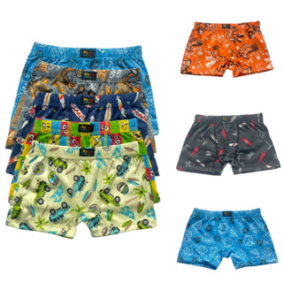 Kit Cueca Box Boxer Infantil De Criança Cuecas Infantil Menino em Oferta na Shopee