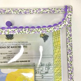 Capa para Documentos / Porta Certidão de Nascimento em Oferta na Shopee