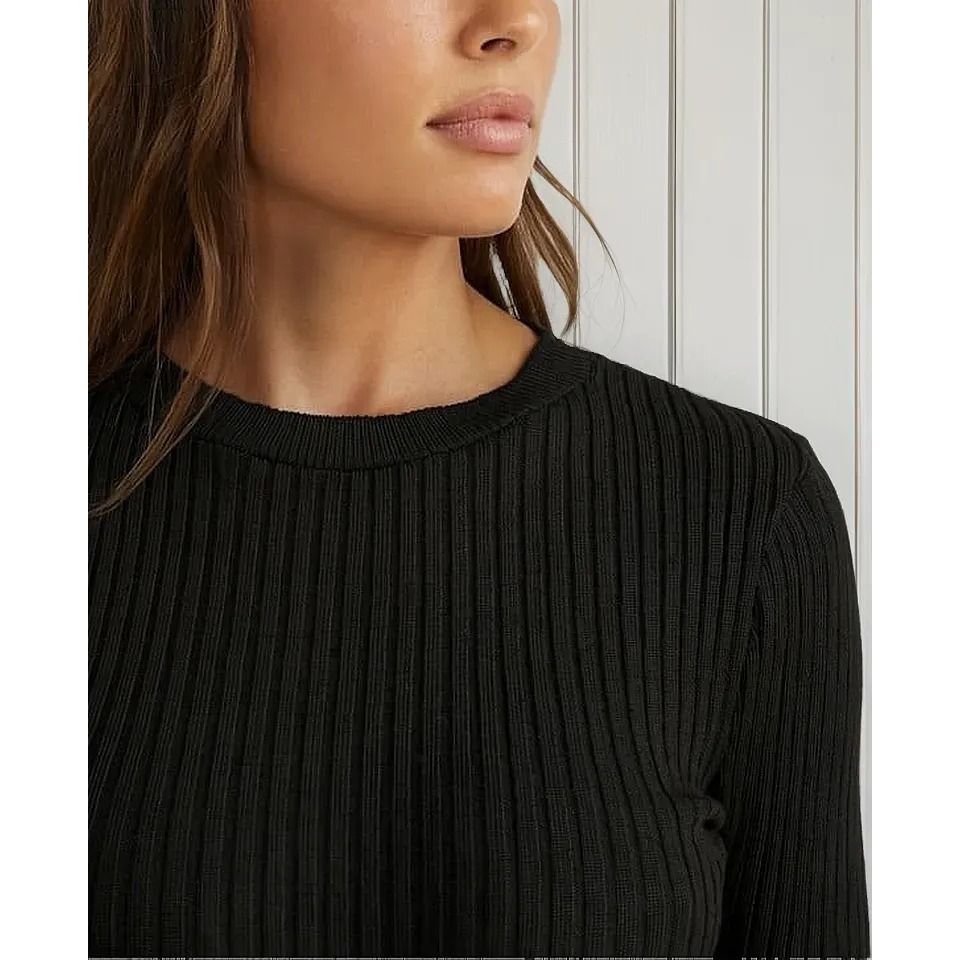 Blusa Feminina Canelada Segunda Pele Canelada Blusa Térmica Feminina Blusa de frio feminina