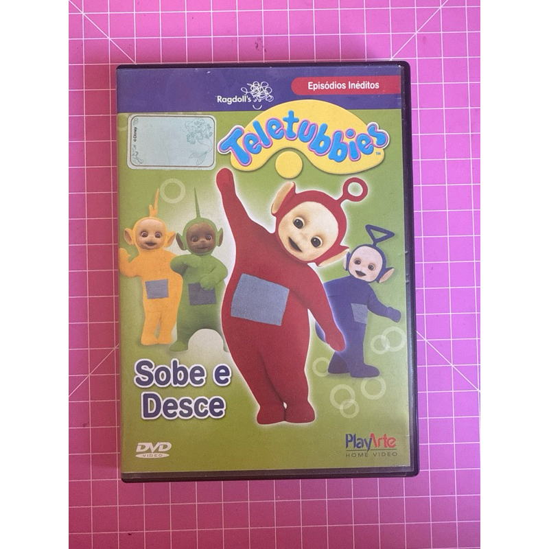 dvd teletubbies sobe e desce