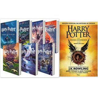 kit livros coleção Harry Potter saga completa 8 livros Digitais Kindle MOBI