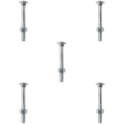 Kit Parafuso Francês Com Porca 5/16'' x 10'' - 53,0020 (Com 5 Unidades) - Nord