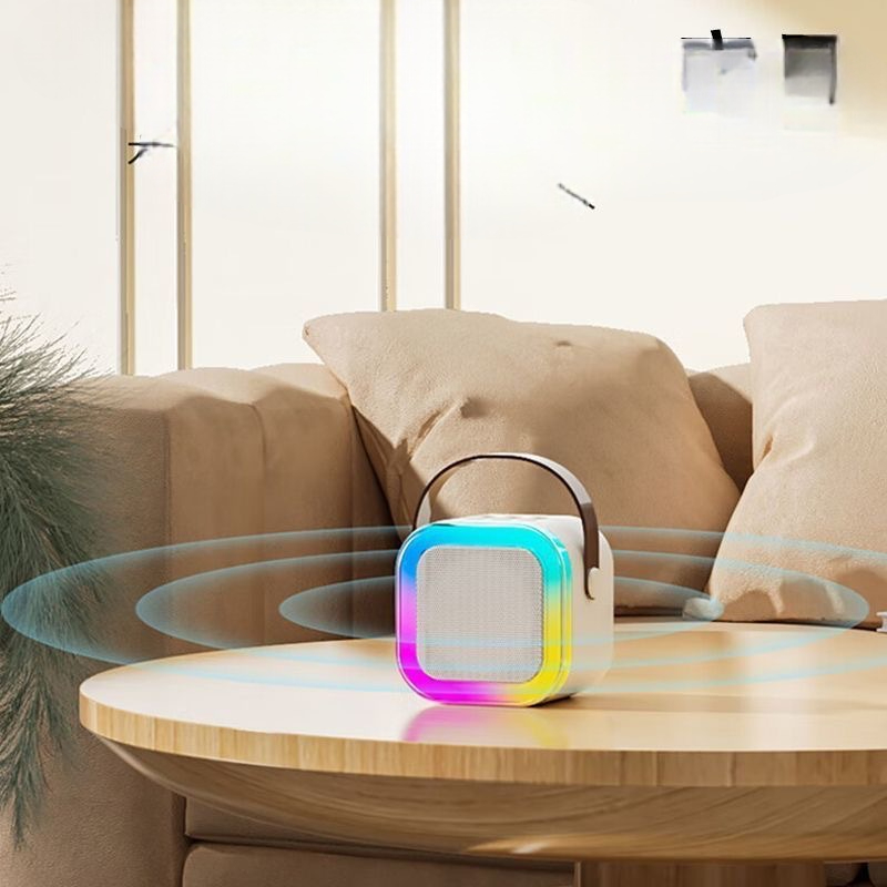 Caixa De Som K12 Mini Sem Fio Bluetooth Recarregável FM