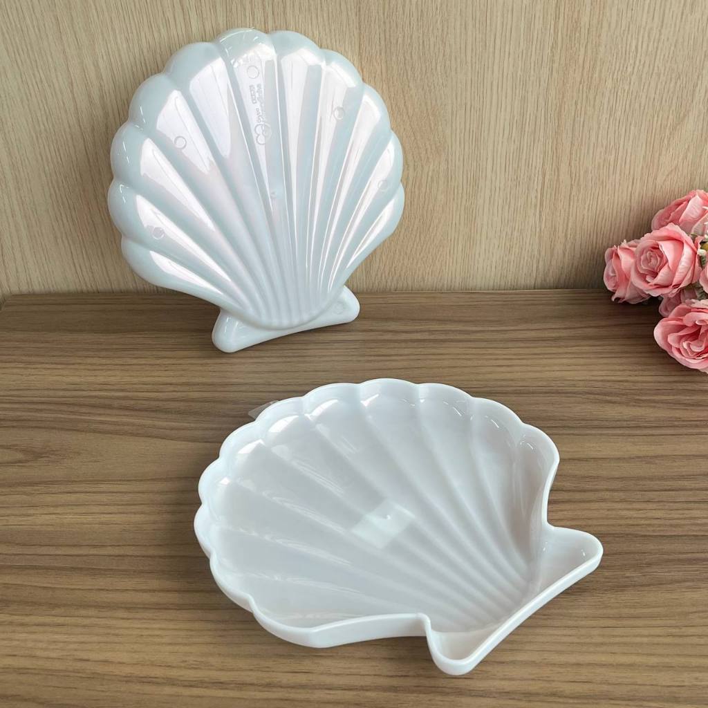 Bandeja Concha Perola Tamanho 21,5x22cm Unid Ou Mais em Oferta na Shopee