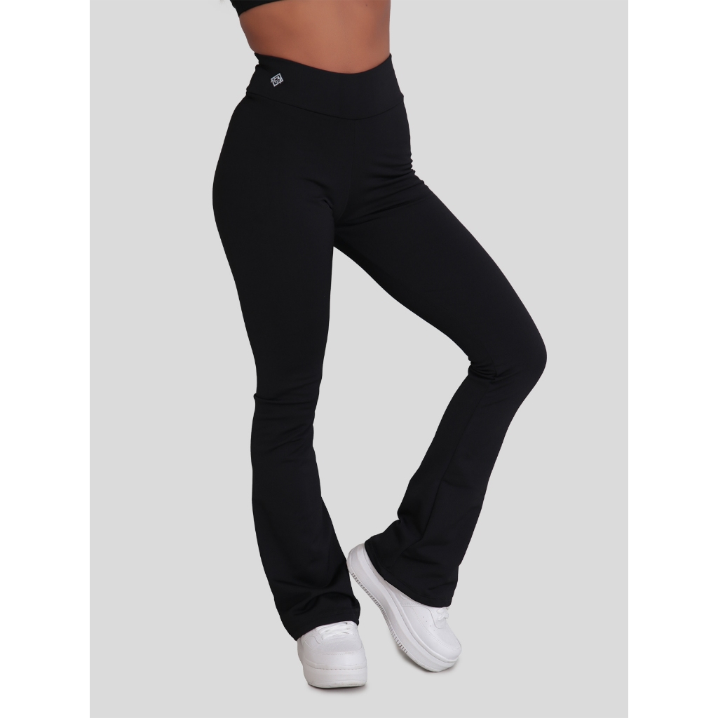 Calça Legging Flanelada Grossa Forrada Peluciada em Oferta na Shopee