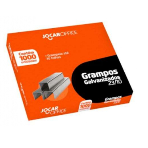 Grampo Galvanizado 23/10 Aço Caixa C/1000 UNIDS - Jocar em Oferta na Shopee