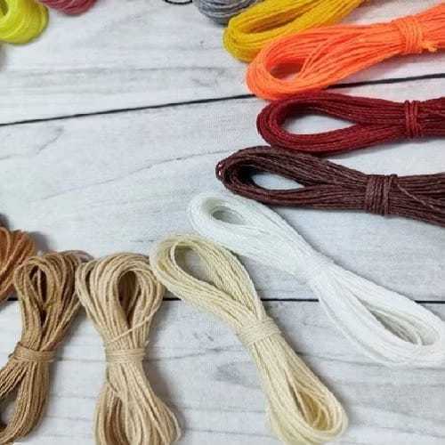 Fio encerado 10 metros diversas cores leia a descrição do