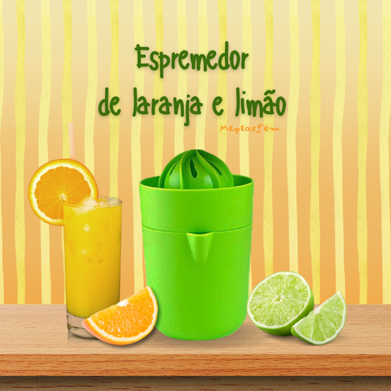KIT Espremedor de laranja e limão  pratico - individual 250ml