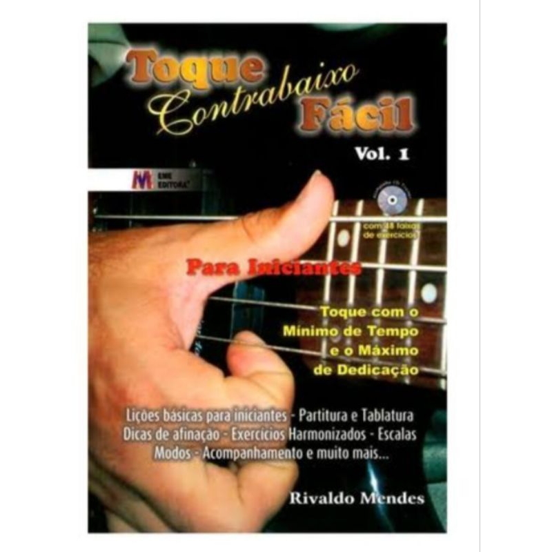 MÉTODO PARA CONTRA  BAIXO -RIVALDO MENDES VOLUME 01