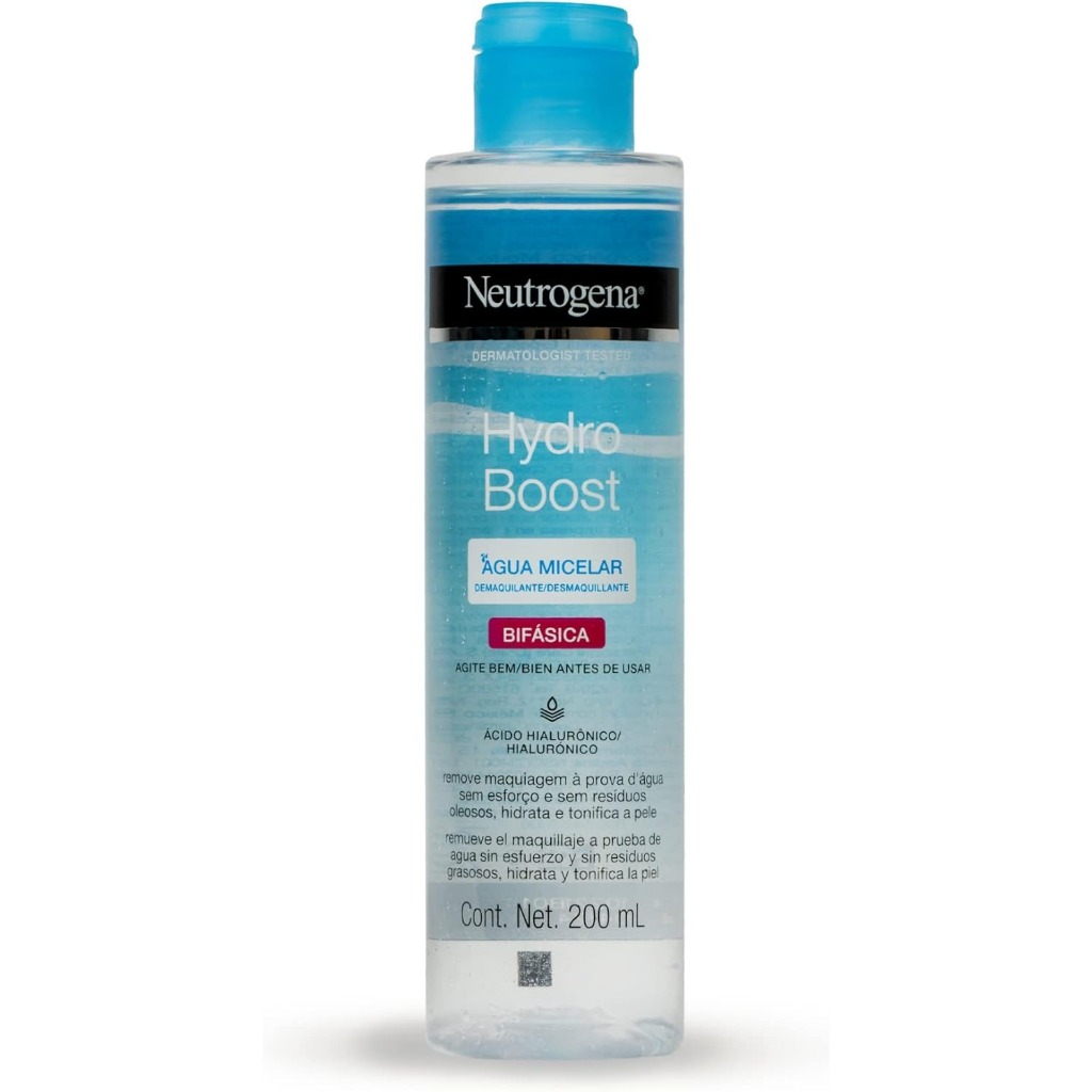 Água Micelar Bifásica Demaq Neutrogena Hydro Boost 200ml