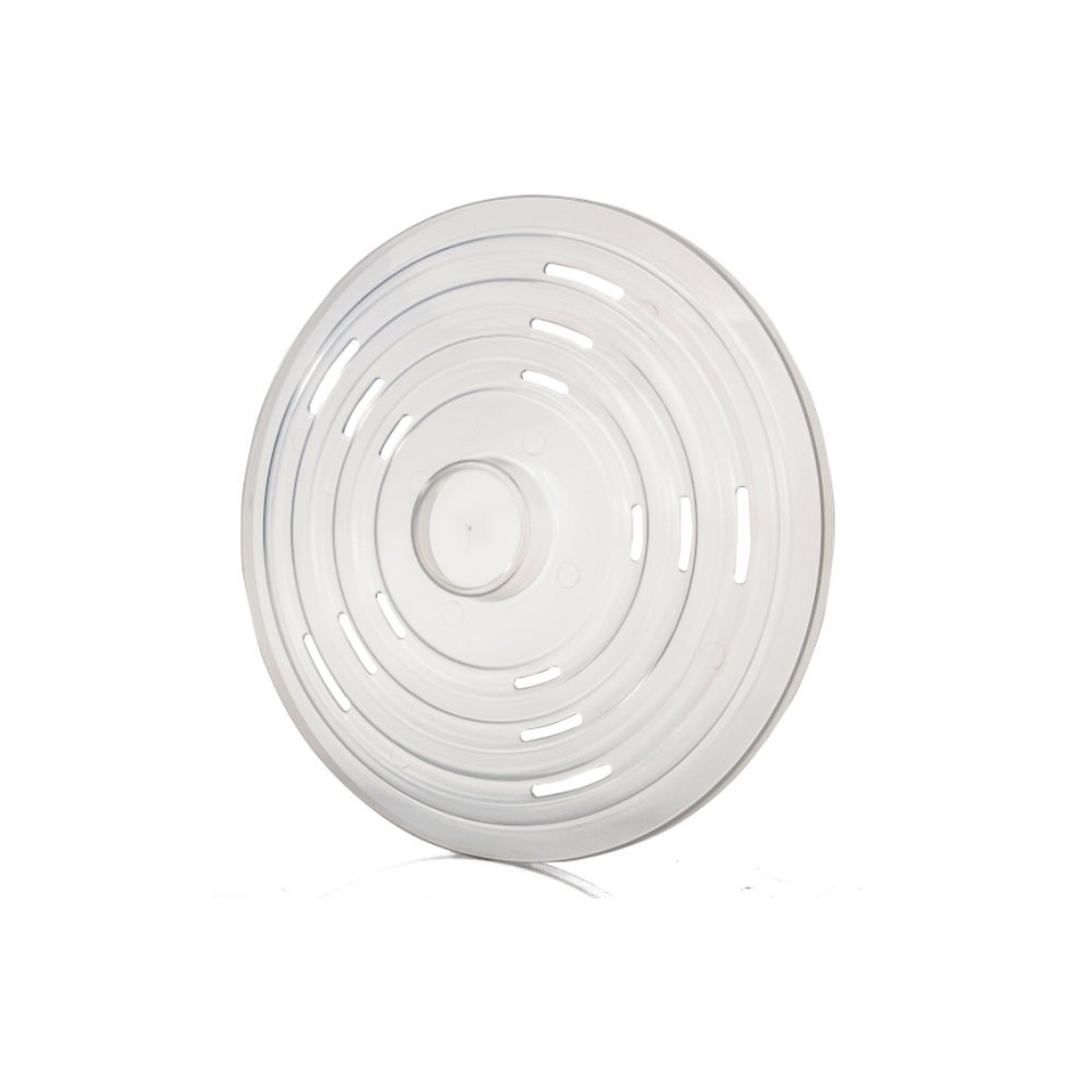 Kit 2 Tampas Anti Respingo Protetora Para Microondas 21,5 Cm Plástico