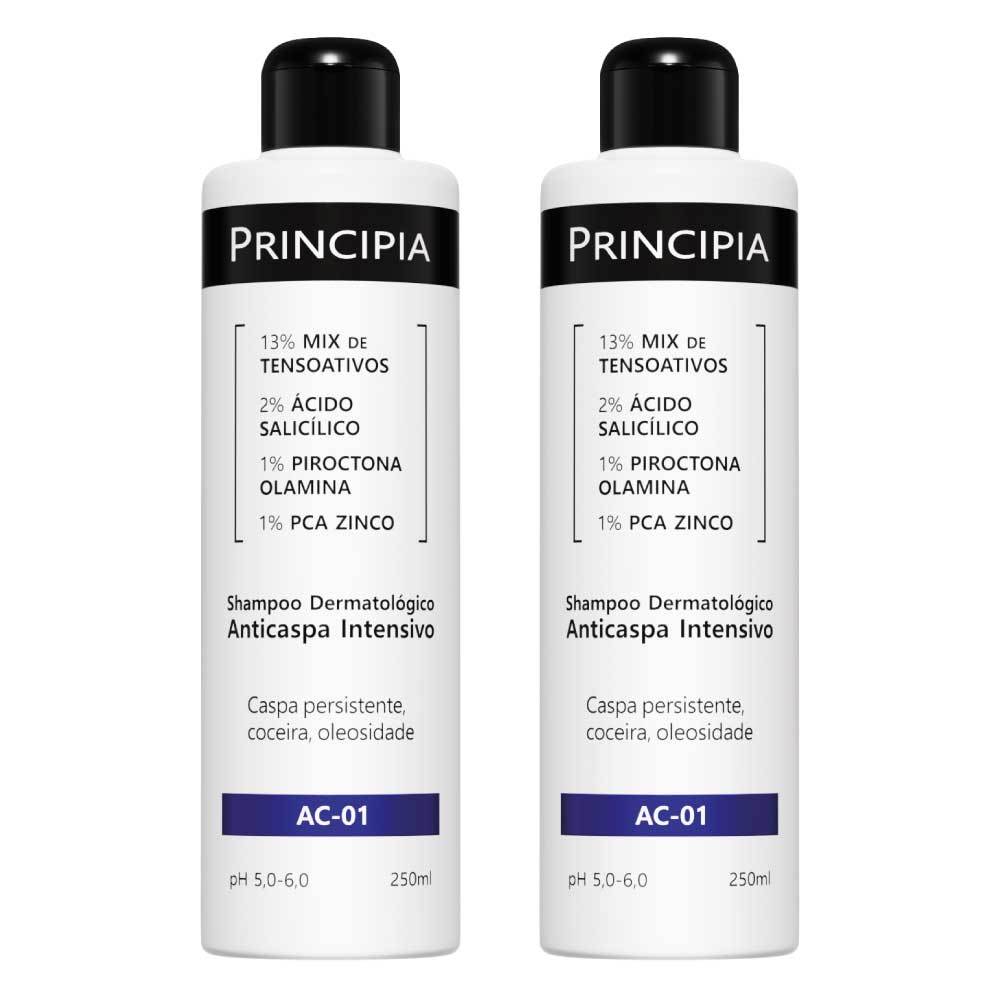 Principia kit 2 Shampoos Anticaspa AC-01 em Oferta na Shopee