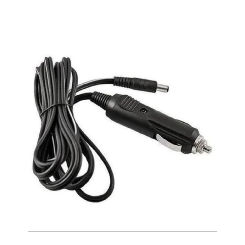 Cabo Plug Acendedor 12V x Plug P4 com LED Vermelho 1,26M