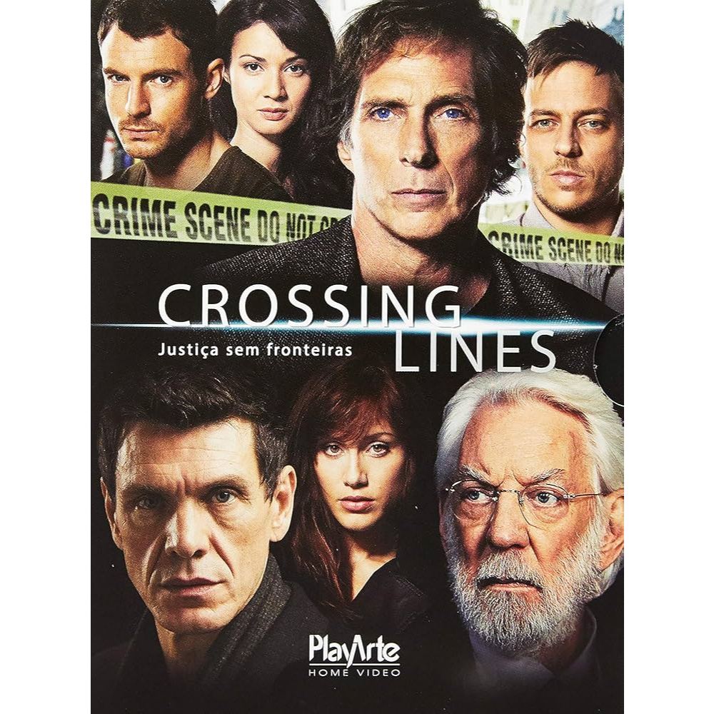 DVD BOX SÉRIE - CROSSING LINES - JUSTIÇA SEM FRONTEIRAS - A PRIMEIRA TEMPORADA COMPLETA
