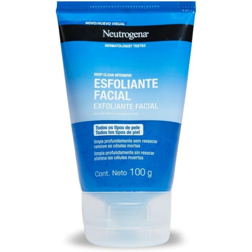 Gel Esfoliante Facial Neutrogena Deep Clean Intensive Com 100g