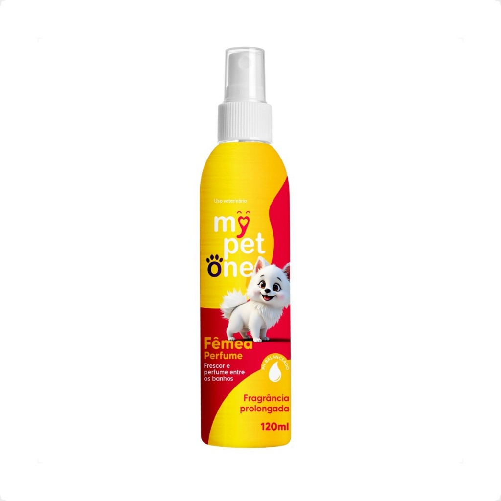 Perfume Mypetone Fêmea para Cães e Gatos - 120ml em Oferta na Shopee