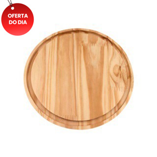 Tábua de Madeira para  Frios e queijos 20cm Redonda Natural  Cozinha, Café, Cha, Bolos, Mesa Posta em Oferta na Shopee