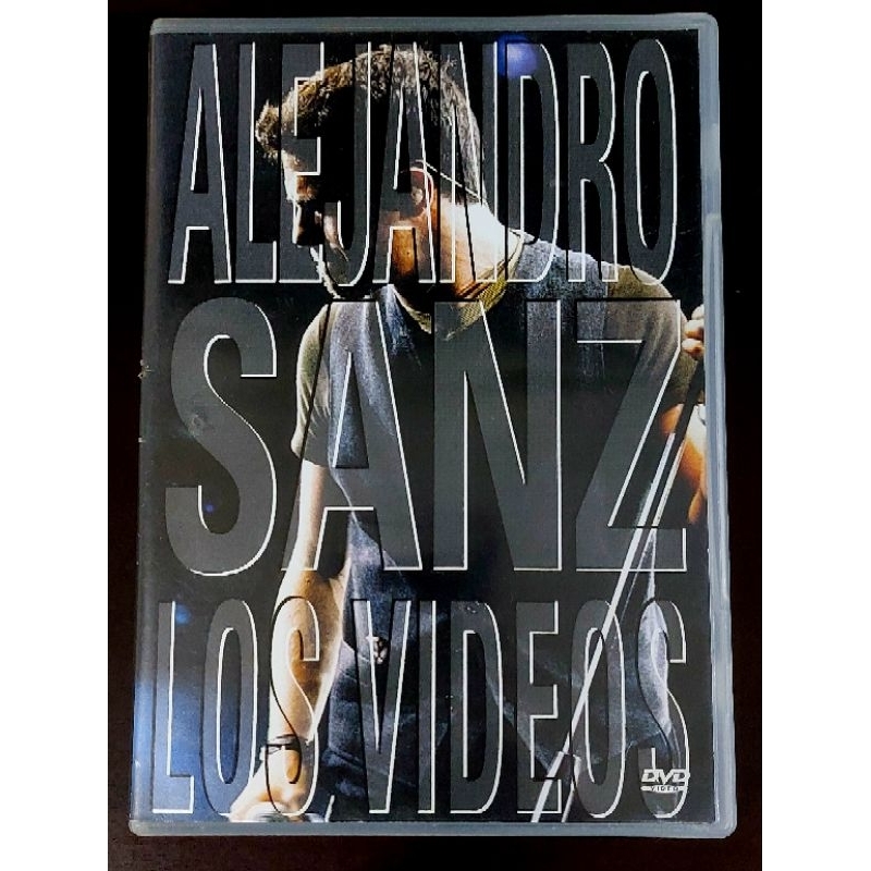 dvd alejandro sanz los videos RARIDADE SEMINOVO