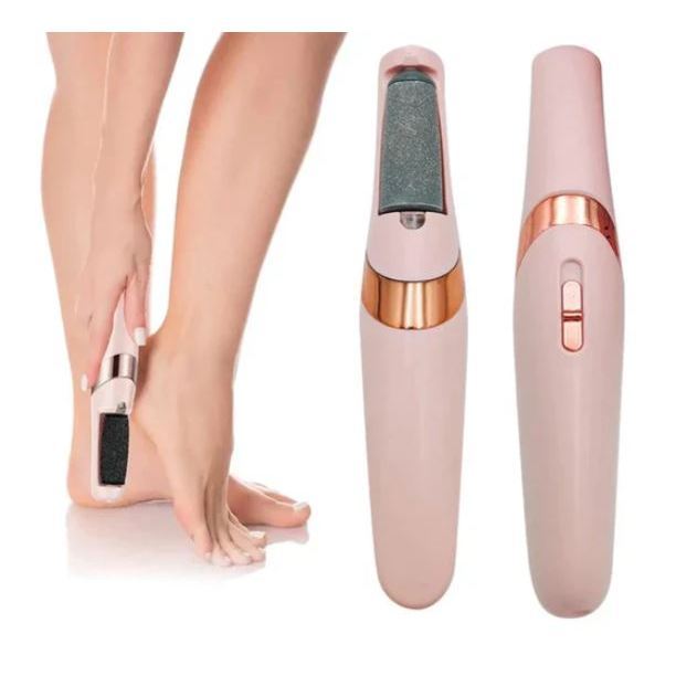 Lixador de Pé Elétrico - Esfoliador Tira Calos Pedicure Portátil Marisa Lixa Elimina Calo Portátil Usb