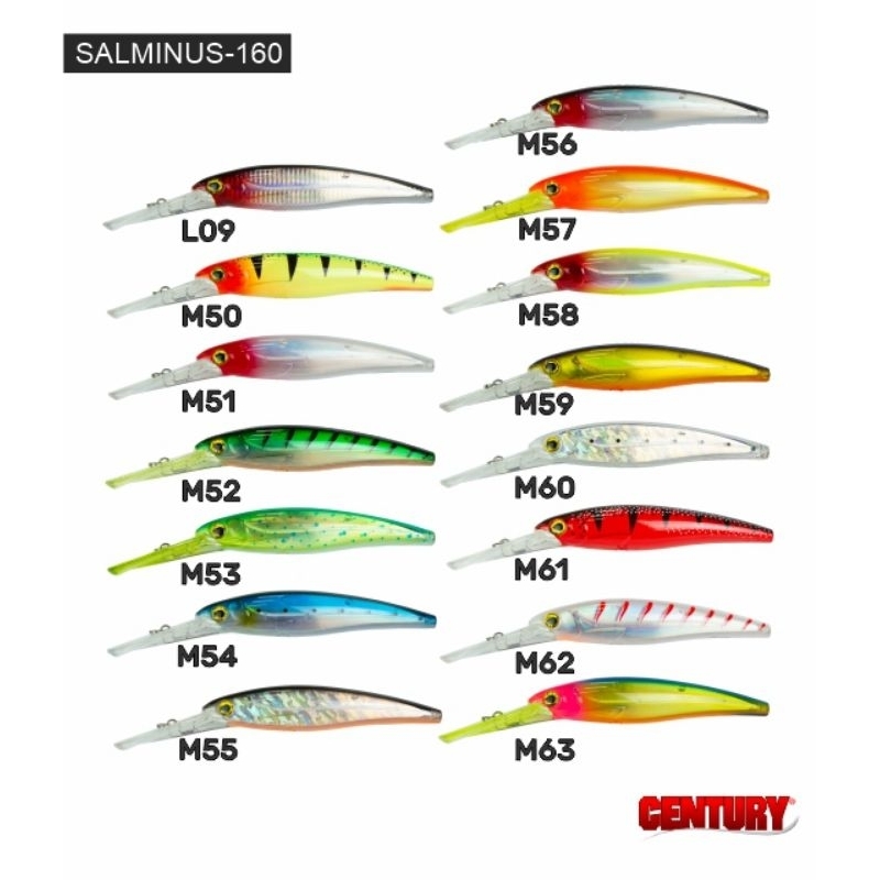 ISCA CENTURY SALMINUS 160 (16CM 63G)