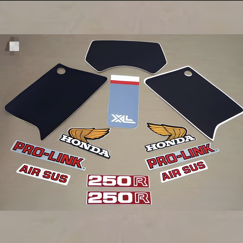 Faixa Adesivo Jogo Completo Xl 250R vermelho/Azul/Branco