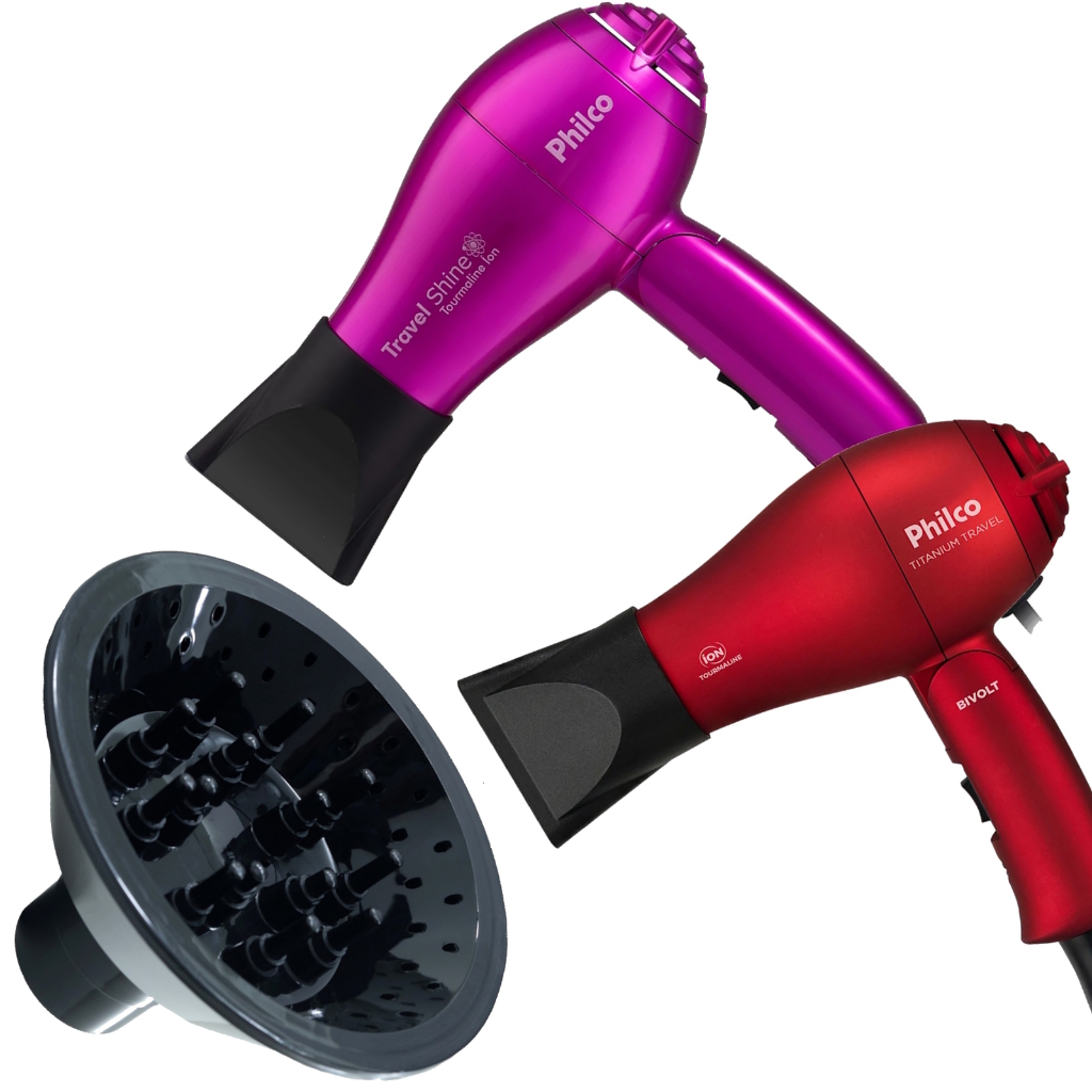 Secador de Cabelo Philco Titanium Travel - Comprar com Melhor Preço em Utensílios de Beleza