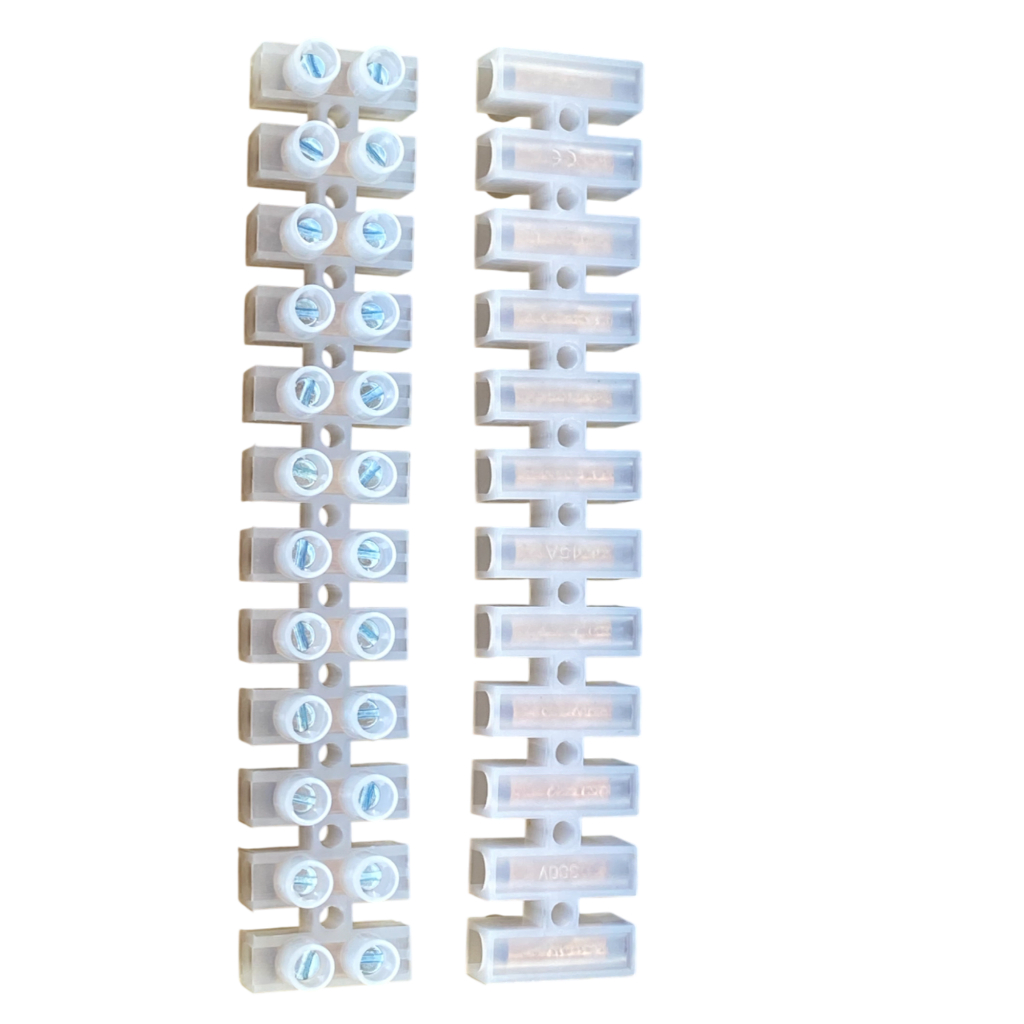 Barra de Conector Tipo Sindal 12 Bornes 12mm – H-15A 15A