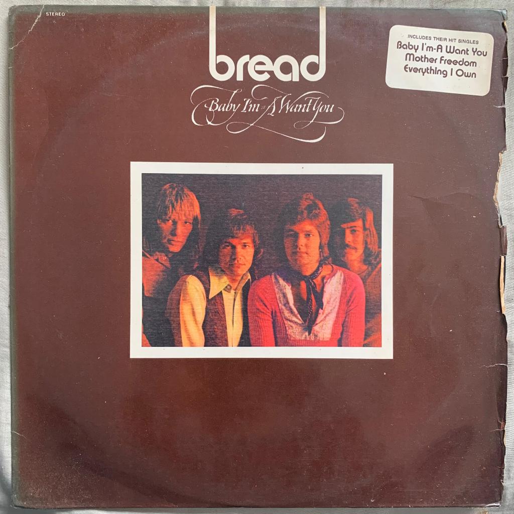 Disco de Vinil LP - Bread: Baby I'm A Want You - 1972