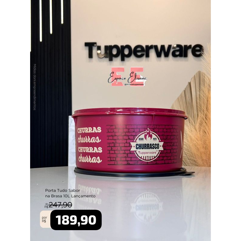 Tupperware 10l Churrasco: Onde Comprar | BuscaProdutos