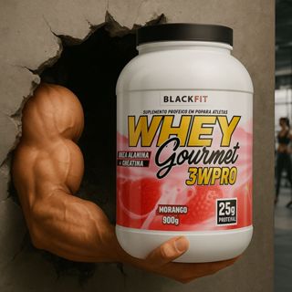 Whey Protein 900g Muito Barato Bom e Saboroso - Massa Muscular Academia Fitness Treino Tênis Camiseta em Oferta na Shopee