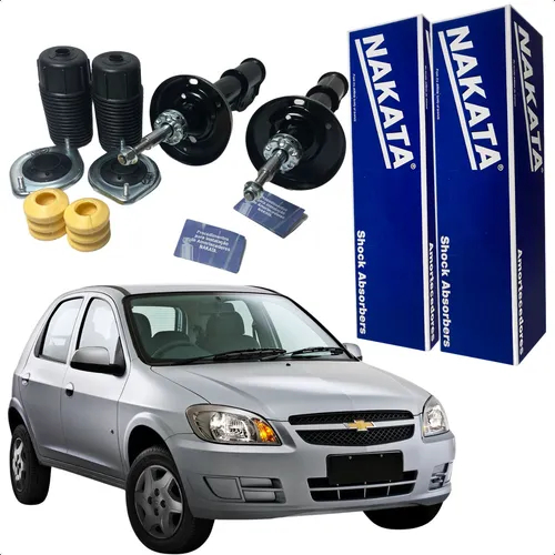 Kit Amortecedor Dianteiro Celta Corsa Prisma Nakata em Oferta na Shopee