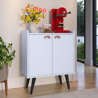 Buffet Aparador Cozinha Cantinho Do Café Com Puxador De Concha 2 Portas Linea em Oferta na Shopee