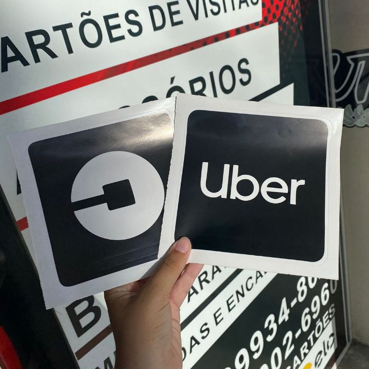 008 ADESIVO PARA CARRO UBER / adesivo para carro em Oferta na Shopee