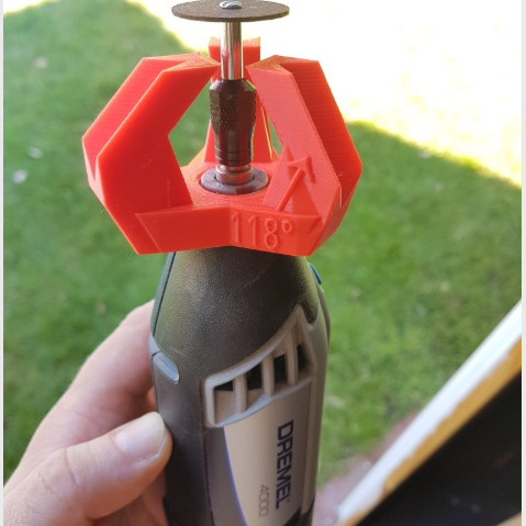 Afiador de brocas Dremel 3/1  90*/ 118*/  135*