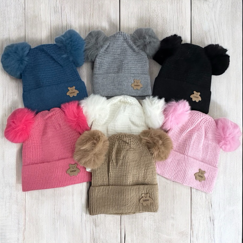 Touca Gorro Infantil e Bebê Menino e Menina Forrada Quentinha Inverno com Ajuste Luxo em Oferta na Shopee