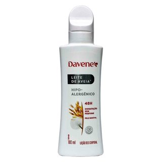 Hidratante Leite de Aveia Hipoalergênico Sem Perfume 180ml - Davene