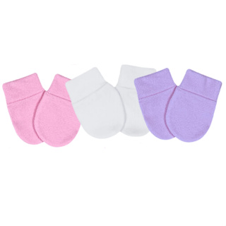 Kit 03 Pares de Luvas Para Bebê Recém Nascido RN  Macia Confortável Maternidade Enxoval em Oferta na Shopee