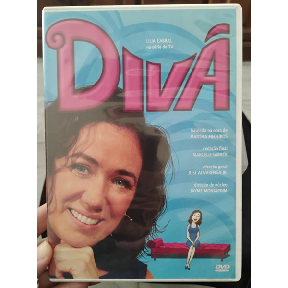 DVD DIVÃ LILIA CABRAL NA SERIE DE TV ( DVD DUPLO)