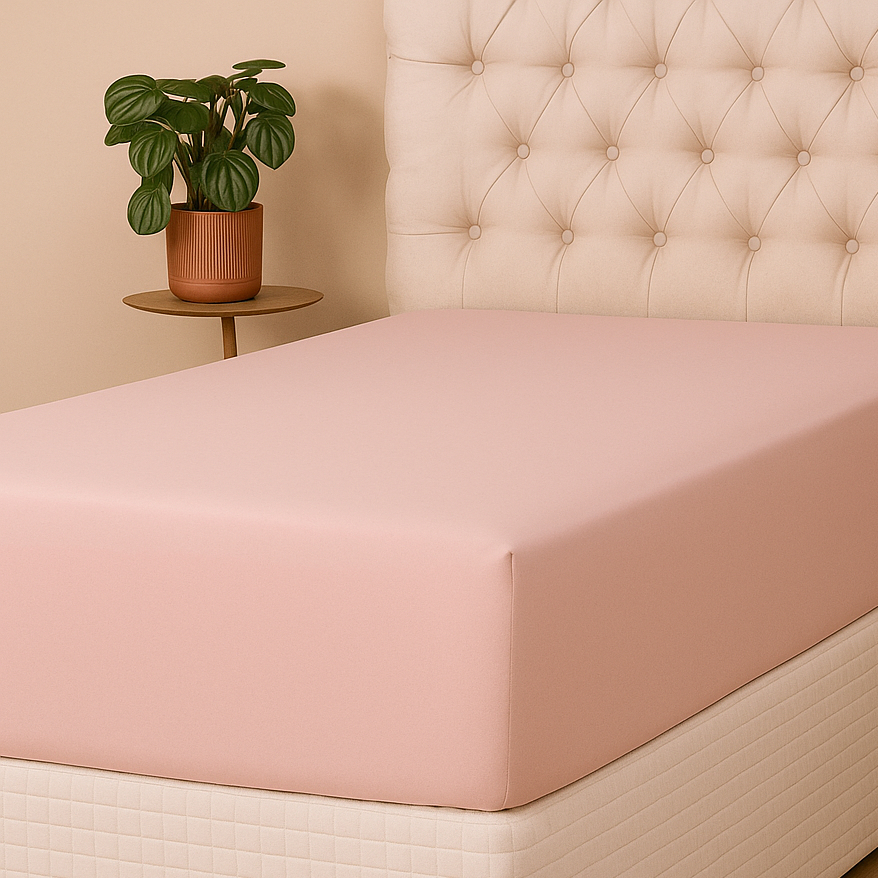 Lençol Avulso Solteiro Com elástico  Percal 400 fios 01 peça  Toque Super Macio