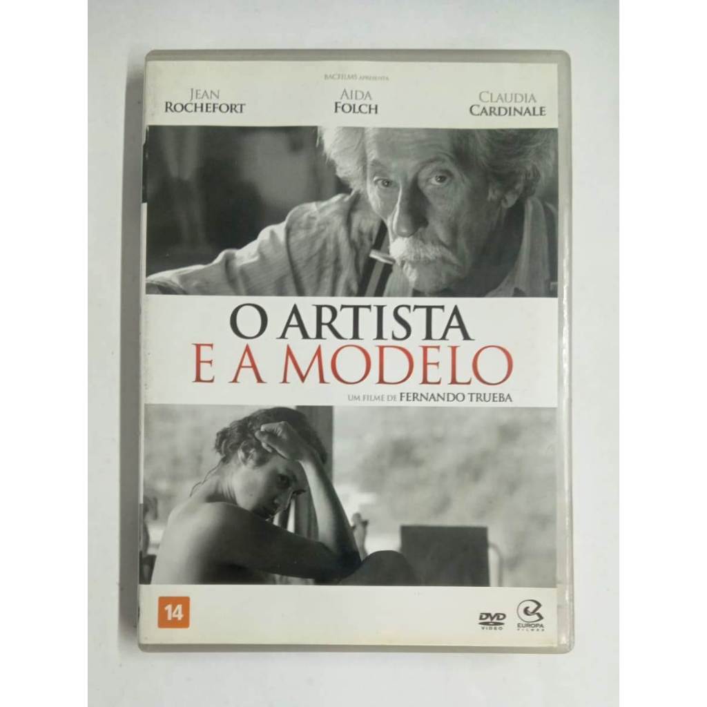 DVD O artista e a modelo Fernando Trueba Claudia Cardinale drama original cxb