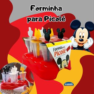 Forminha De Sorvete Infantil Mickey Forma Picolé Divertido - Plasútil -Picolé de fruas, sucos e + em Oferta na Shopee