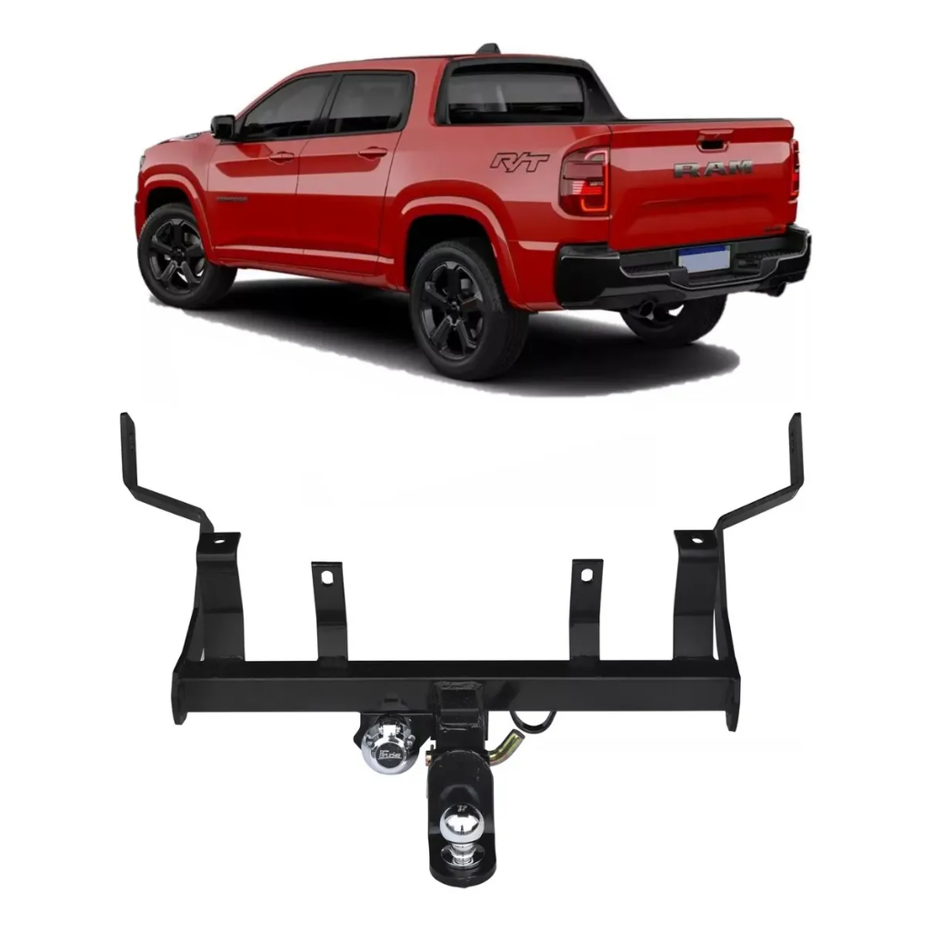 Engate Rabicho Removivel 1500k Ram Rampage 2023 A 2025 DG1005 em Oferta na Shopee