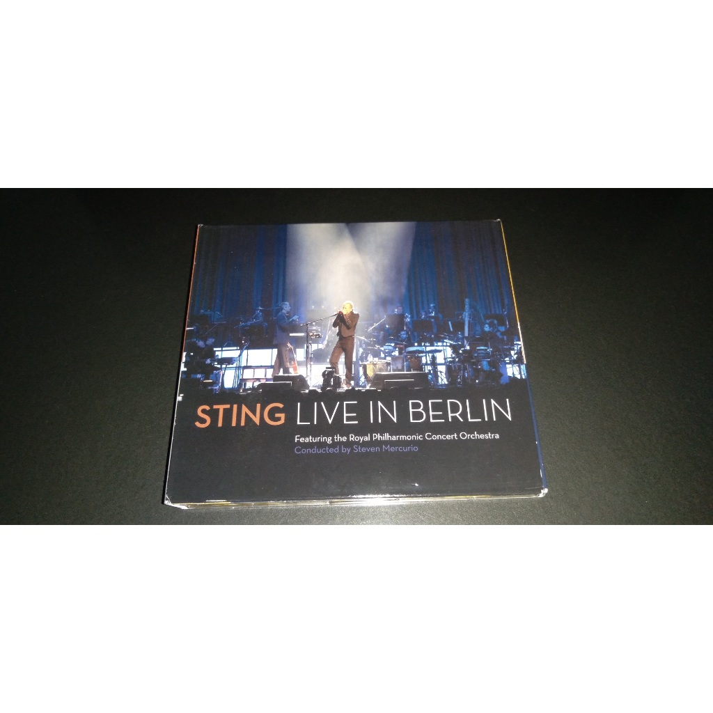CD DVD Sting Live In Berlin Royal Philharmonic Orchestra