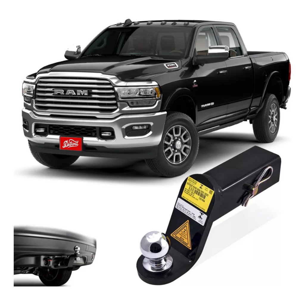 Engate Ponteira Reboque Removível Ram 2500/3500-21 /25 3500k DG1004 em Oferta na Shopee