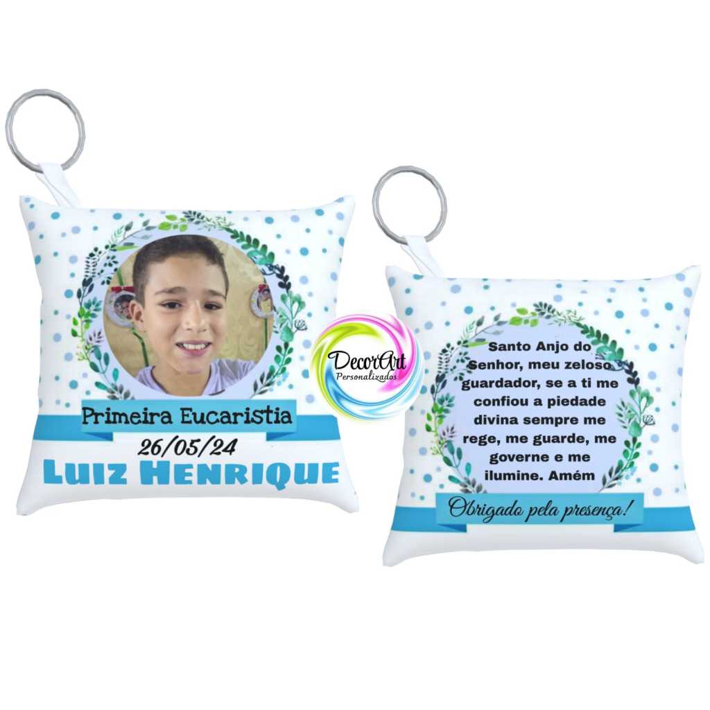 8 Almochaveiros Lembrancinhas Primeira Eucaristia Primeira Comunhão Personalizadas