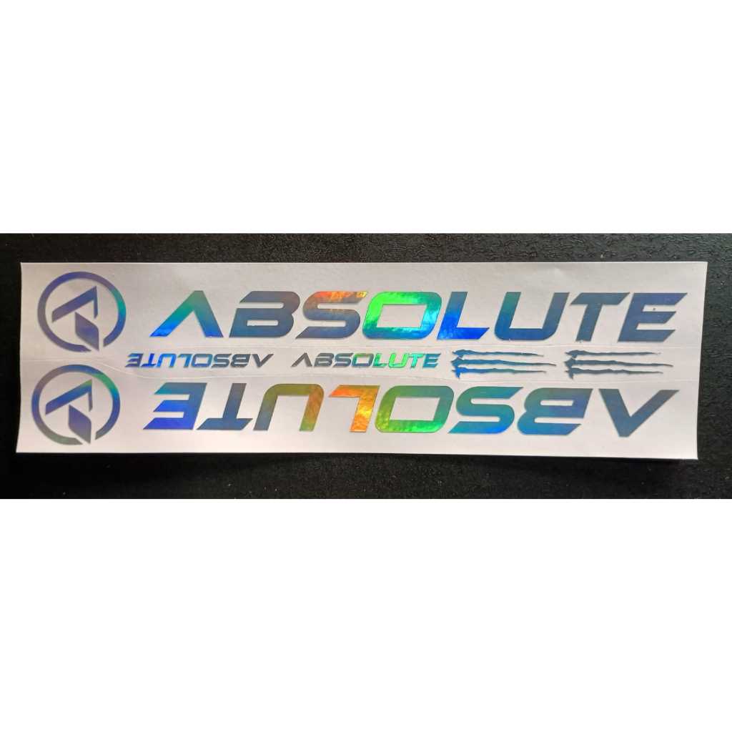 Adesivo Absolute Garfo Suspensão bicicleta mtb ciclismo
