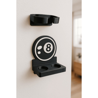 Taqueira sinuca suporte para 2 tacos de bilhar em Oferta na Shopee