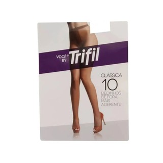 Meia Calça Dedinhos De Fora Trifil Fio 10 - Natural
