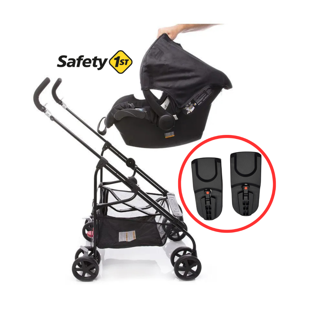 Adaptador para Encaixar Bebê Conforto One Safe no Carrinho Trend Safety 1st Travel System Peça - Par